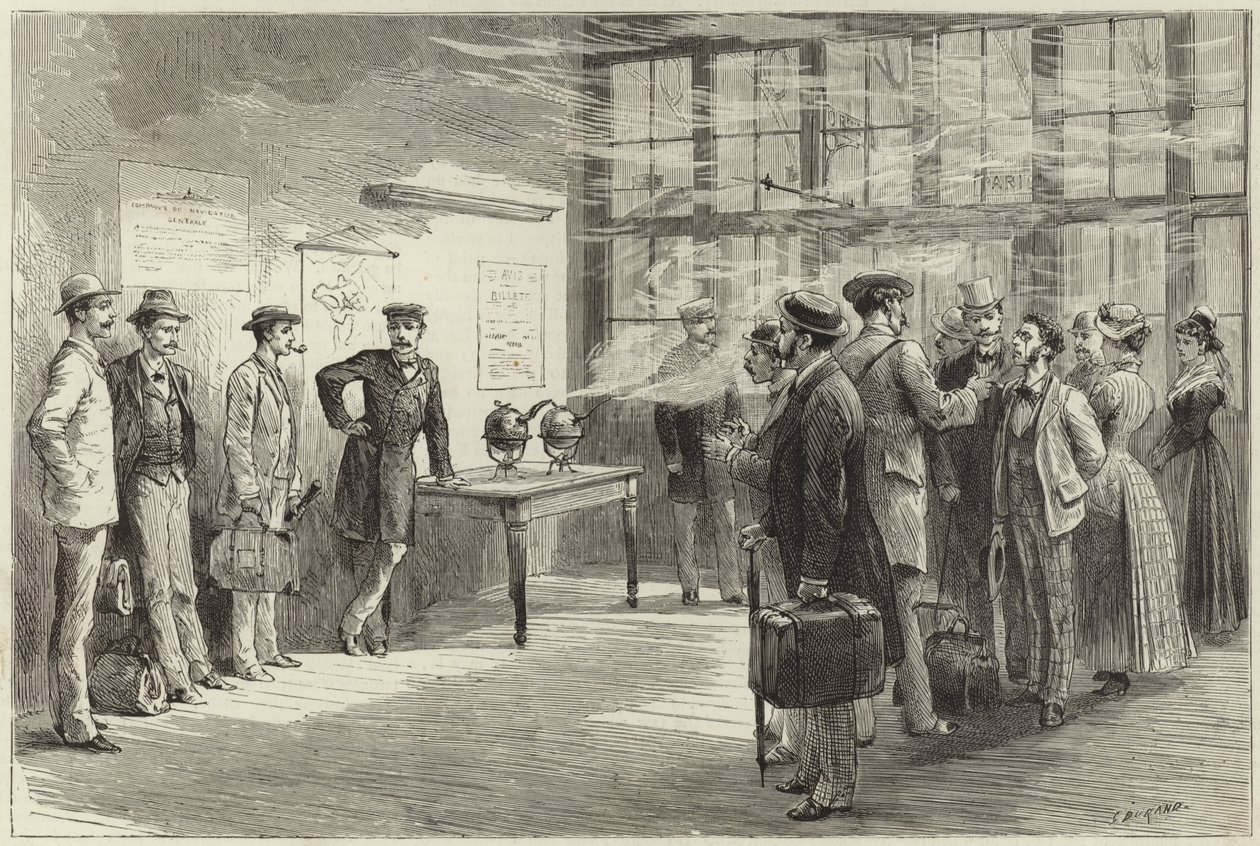 The Cholera in Europe by Godefroy Durand