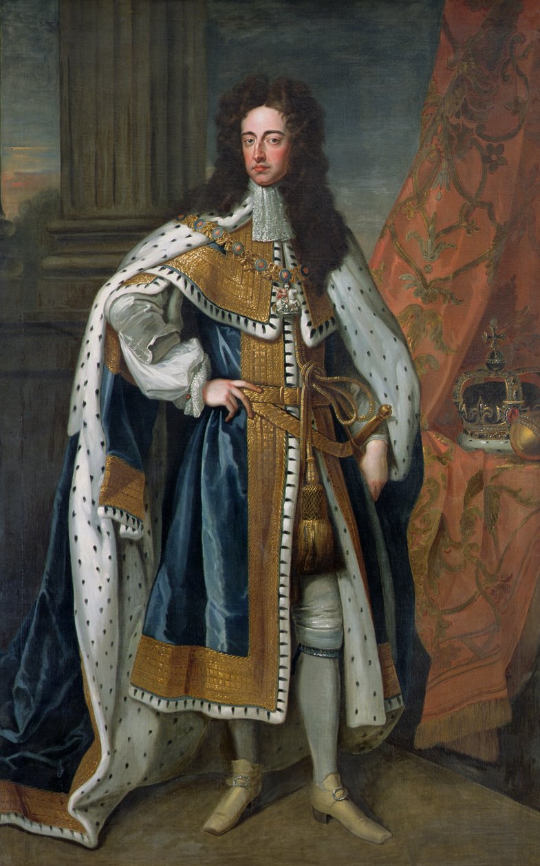 Portrait of William III of Orange by Godfrey Kneller
