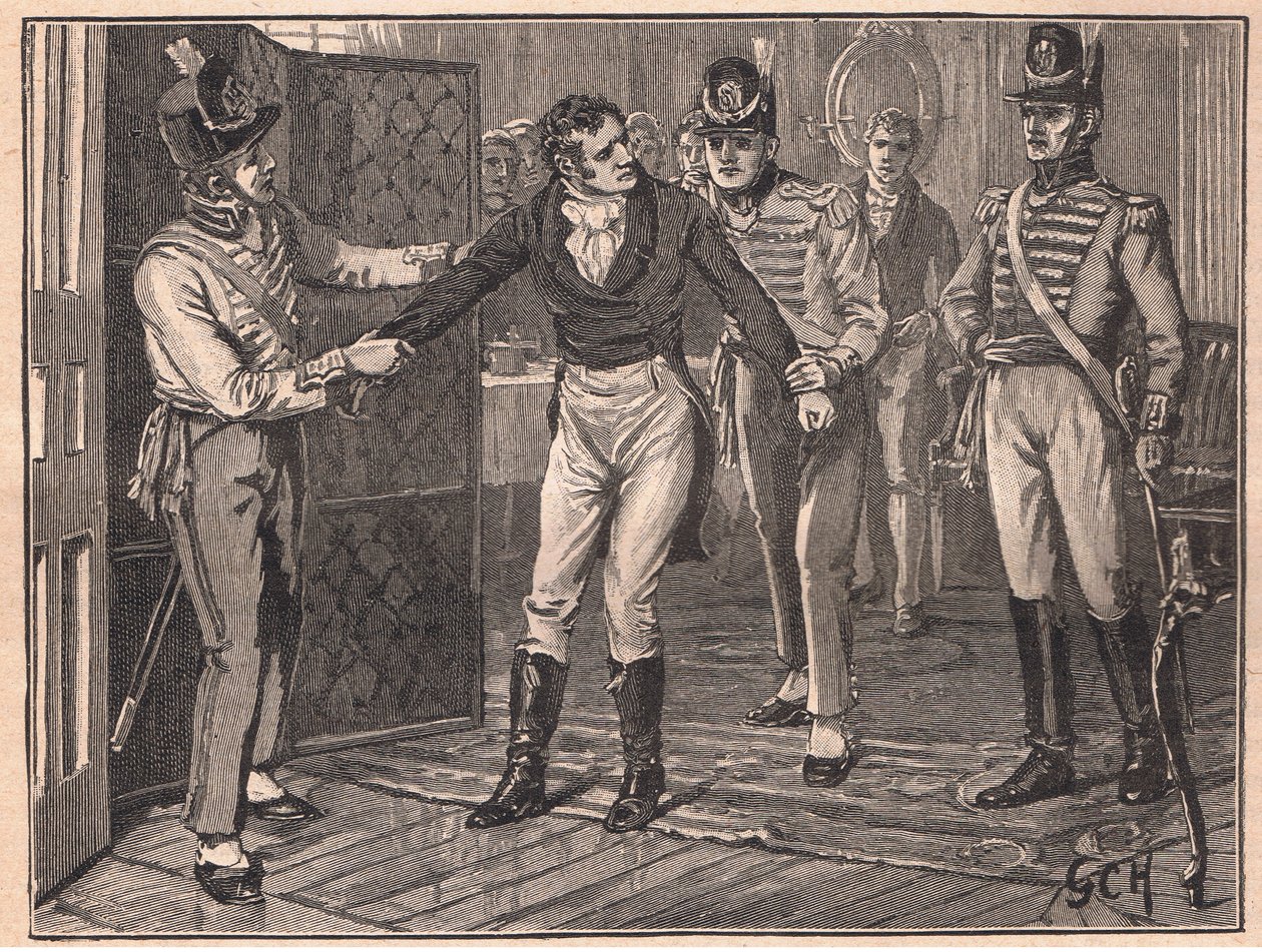 Arrest of Sir Francis Burdett AD 1810 by Godfrey C. Hindley