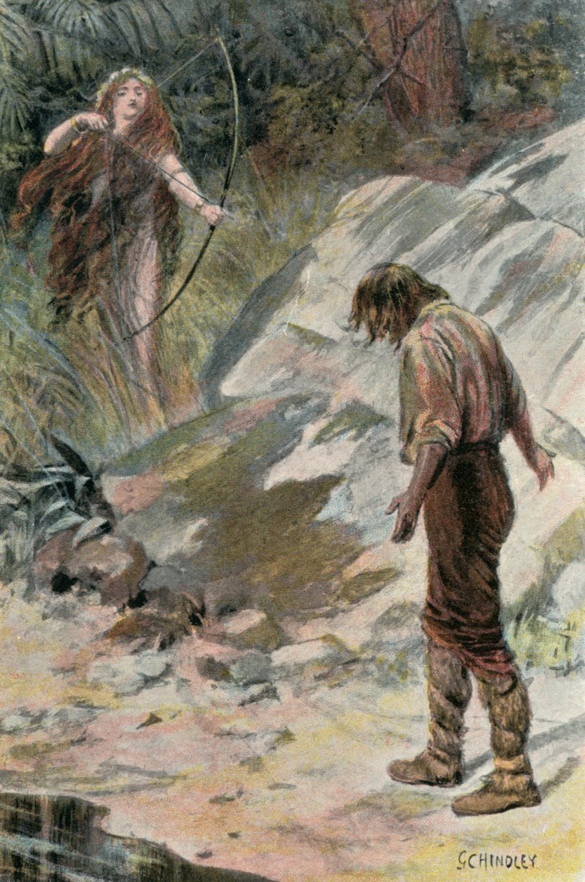Illustration for Westward Ho! By Charles Kingsley by Godfrey C. Hindley