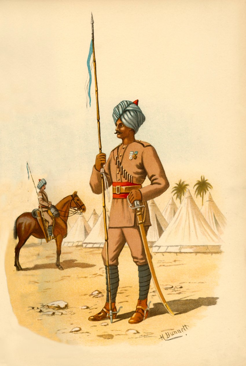 The 13th Bengal Lancers by Godfrey Douglas Giles