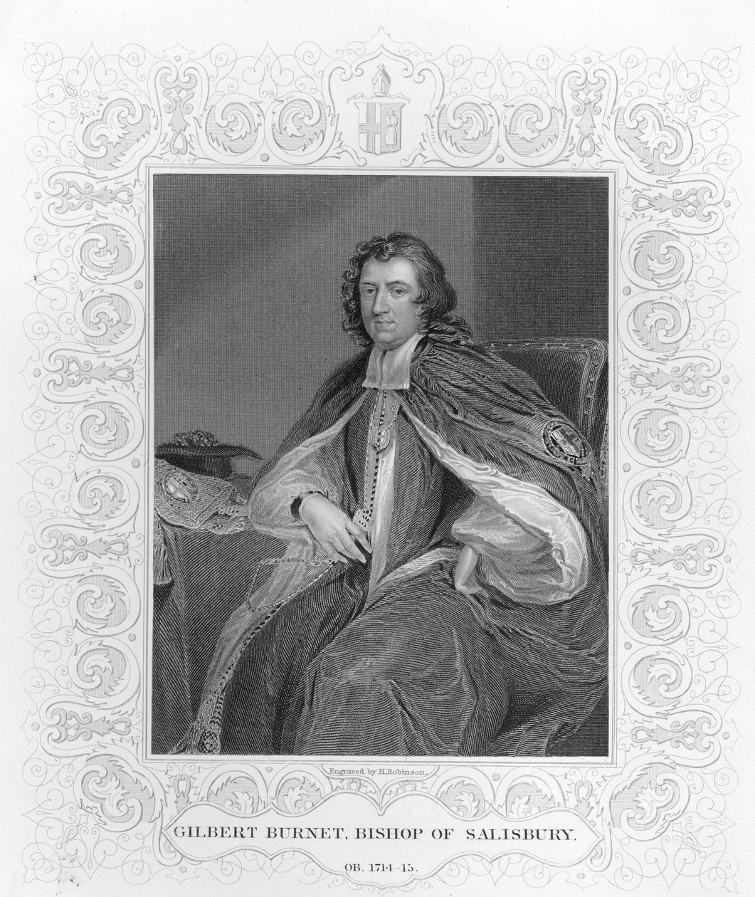 Gilbert Burnet, Bishop of Salisbury by Godfrey Kneller