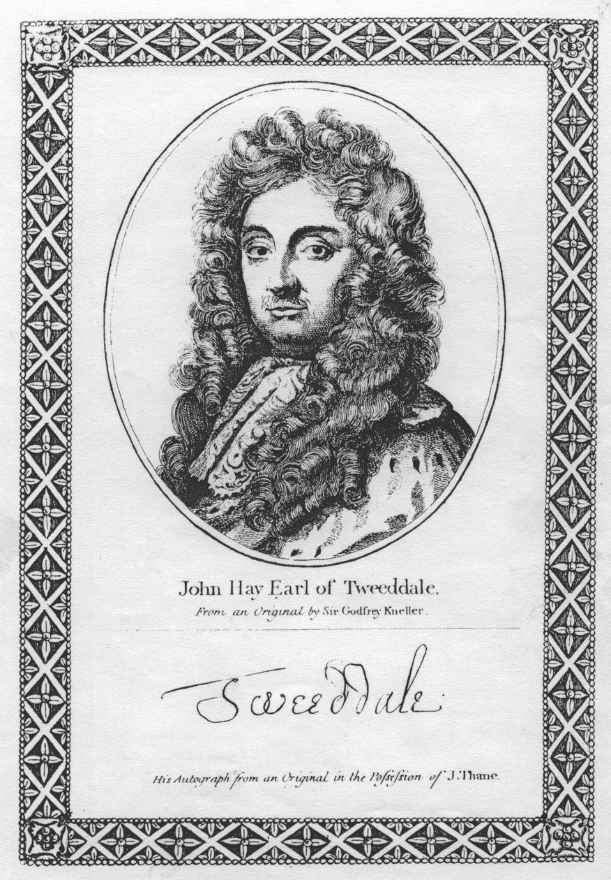John Hay Earl of Tweeddale by Godfrey Kneller