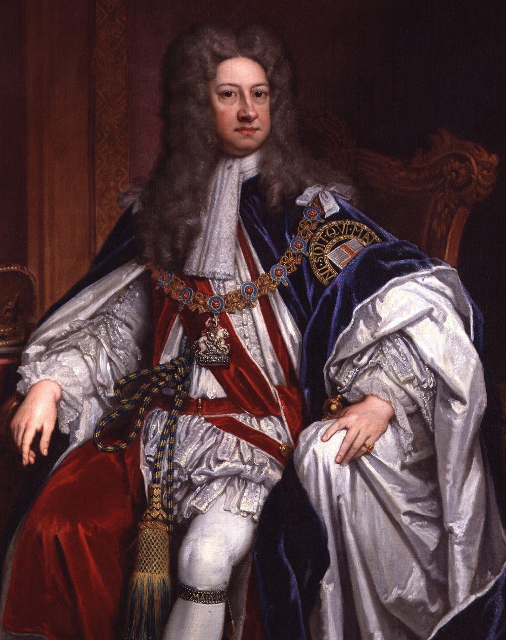 King George I by Godfrey Kneller