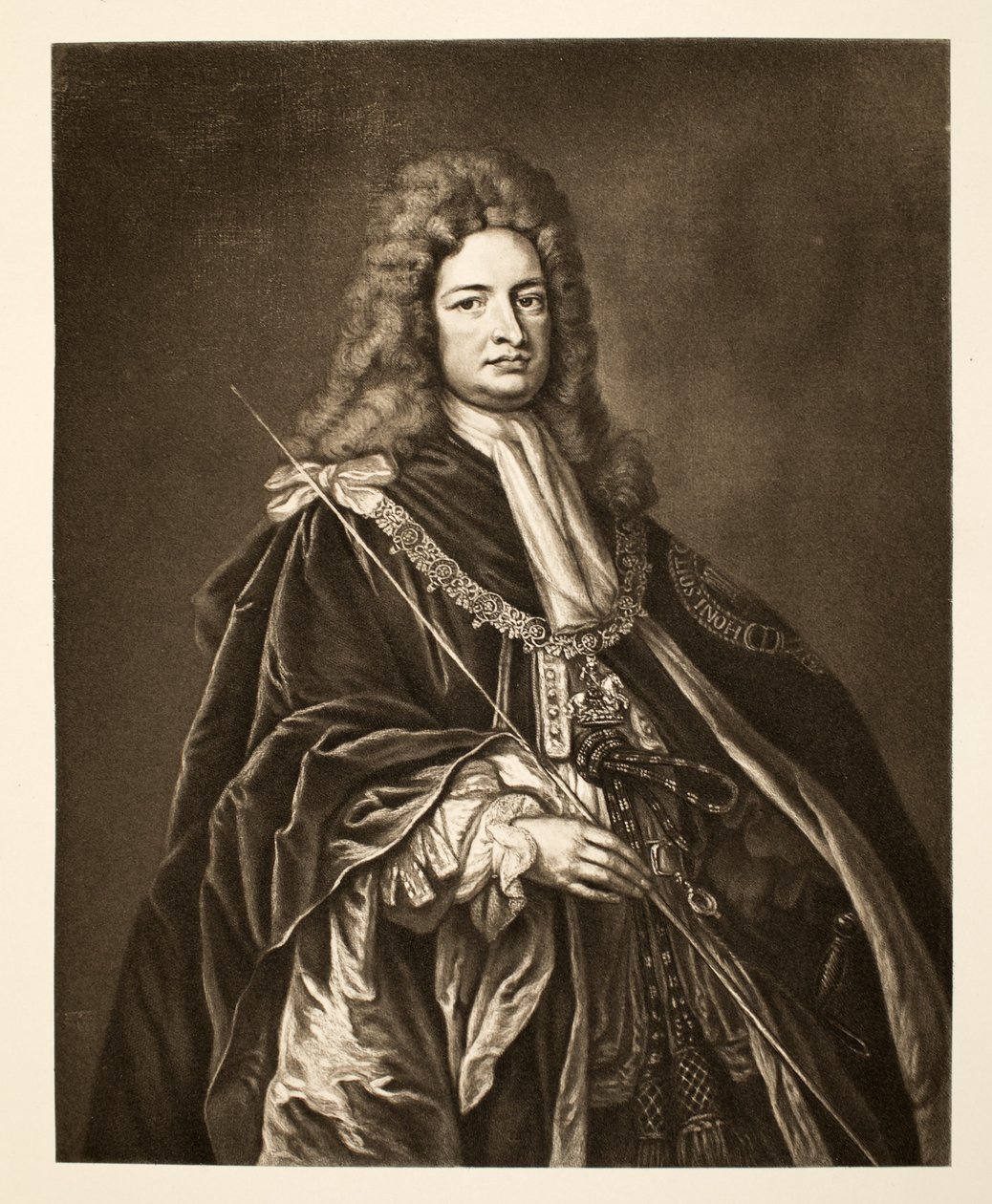 Robert Harley, Earl of Oxford, pub. 1902 by Godfrey Kneller