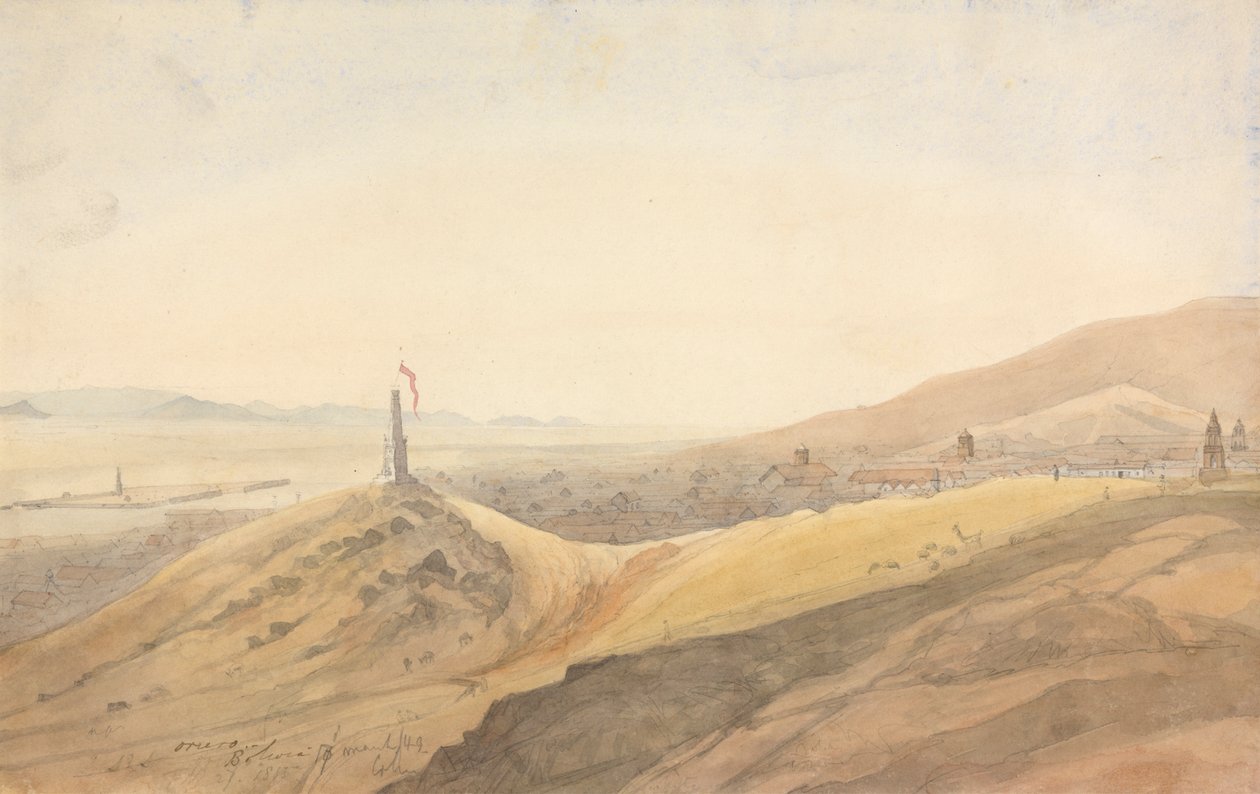 Oruro, Bolivia by Godfrey Thomas Vigne