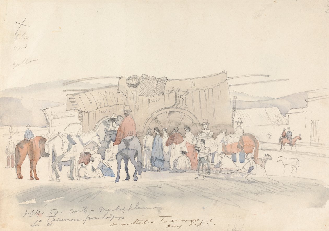 Tucumán, Argentina by Godfrey Thomas Vigne
