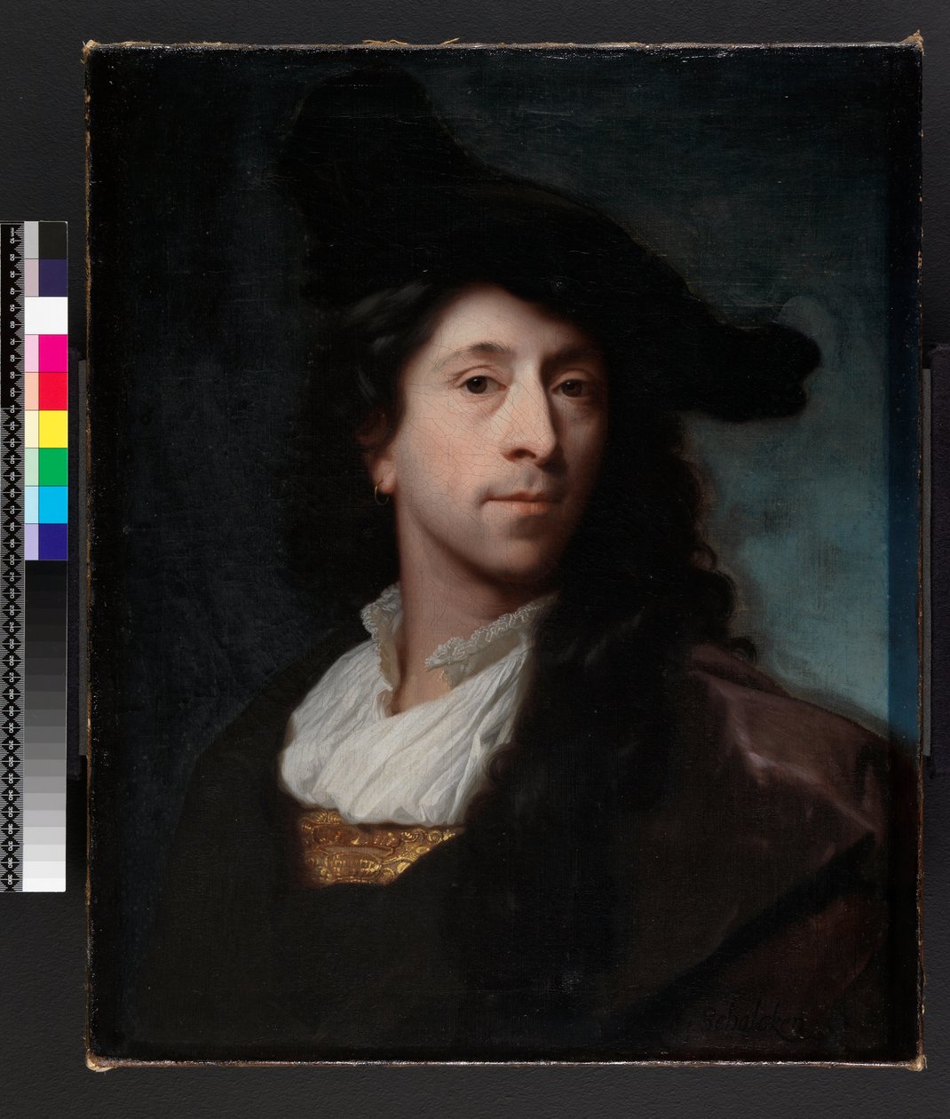Self-Portrait, before 1706 by Godfried Schalcken