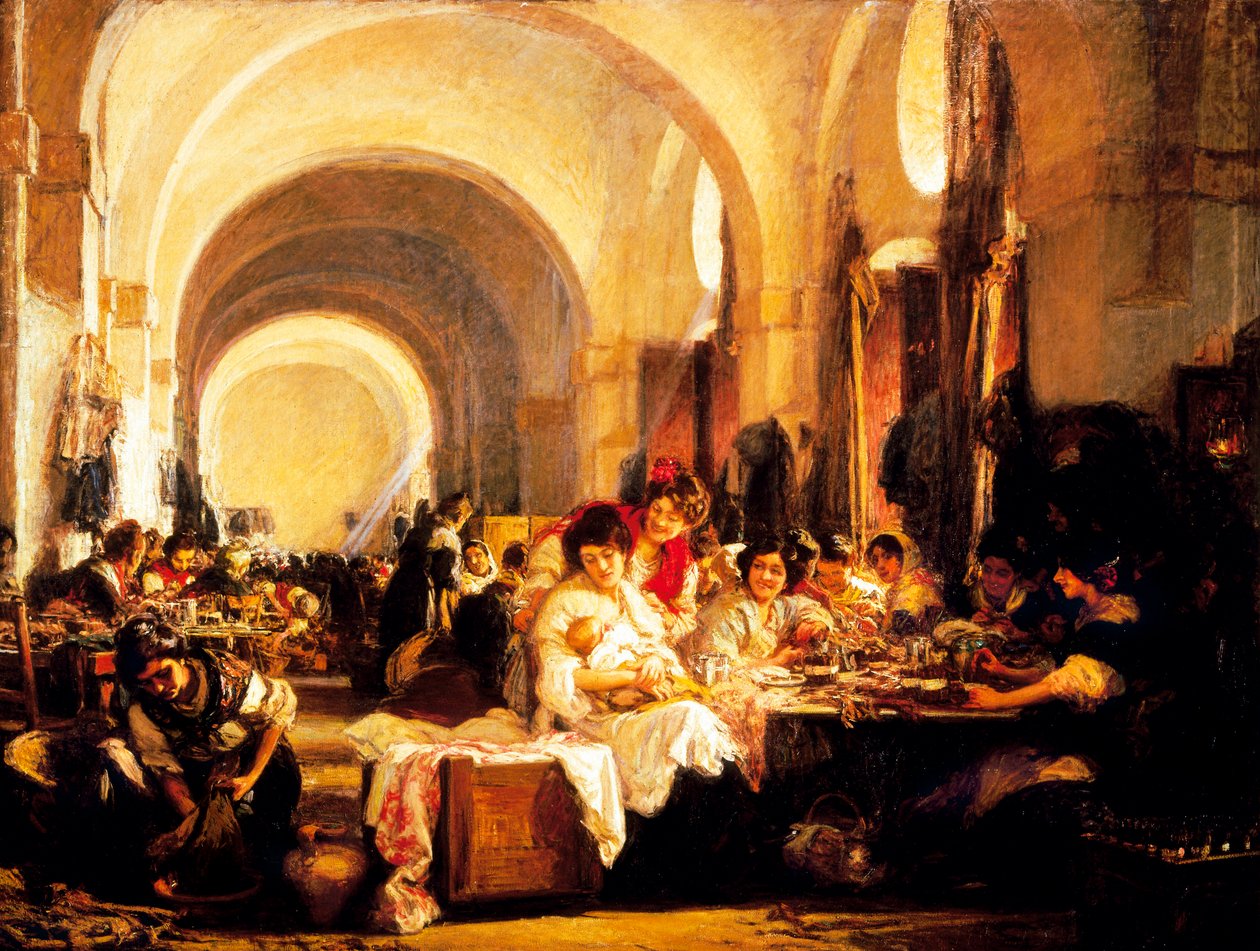 The cigar makers by Gonzalo Bilbao Martinez