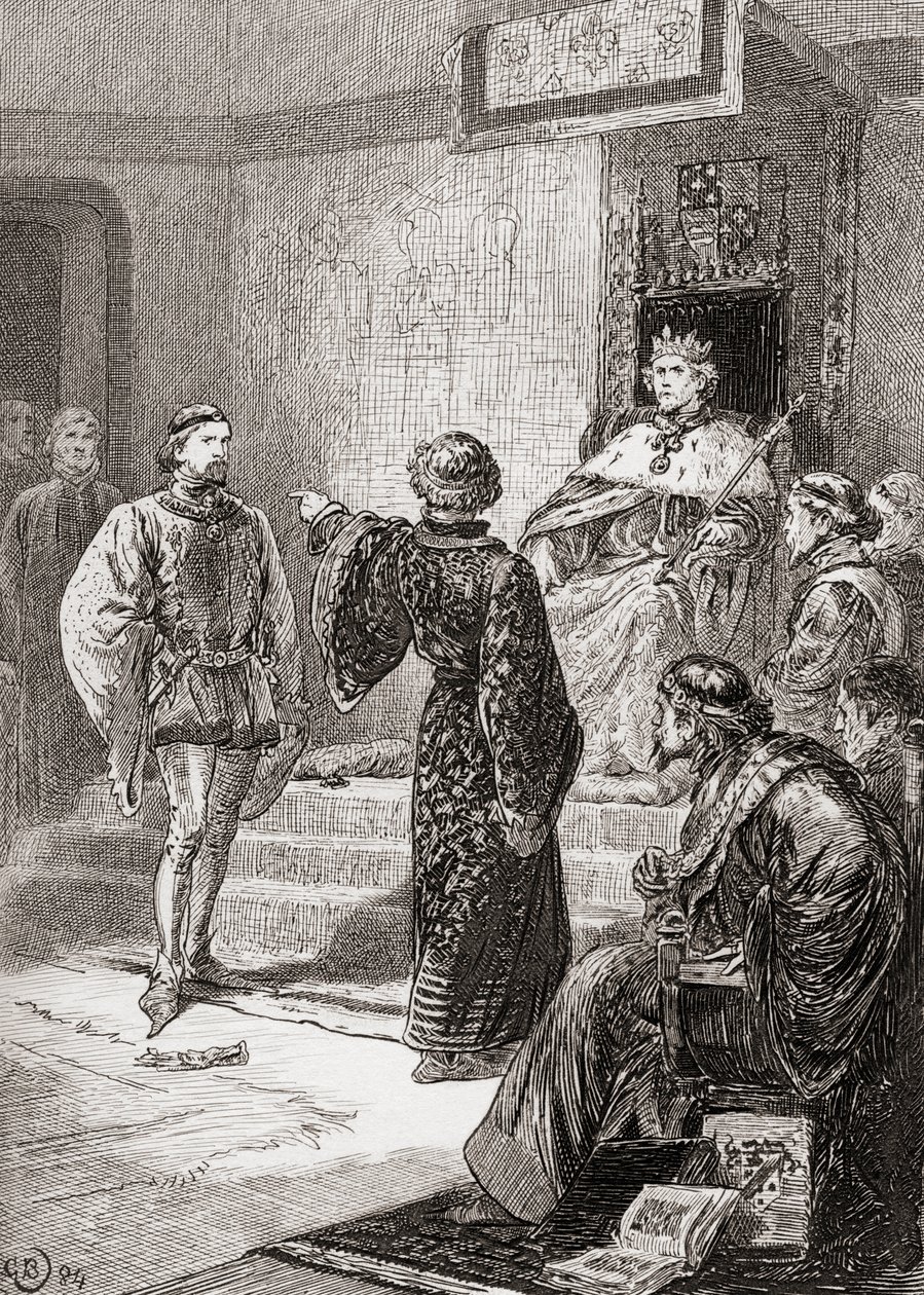 A scene from William Shakespeare