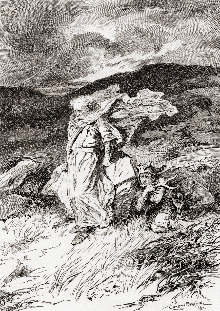 A scene from William Shakespeare