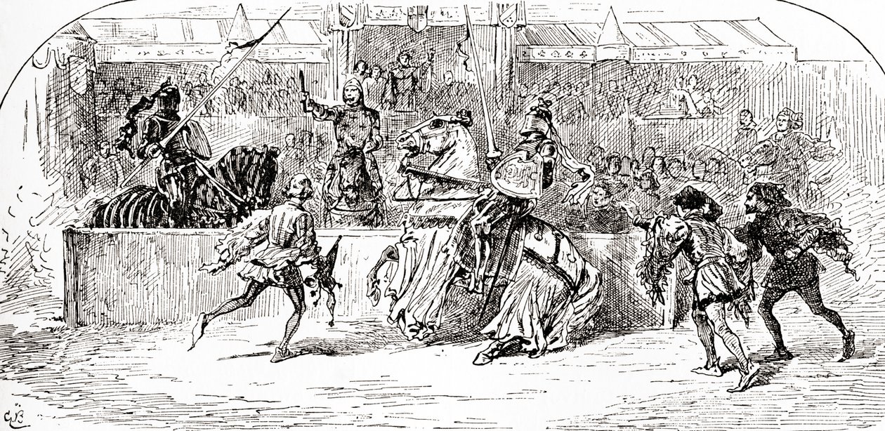 A scene from William Shakespeare