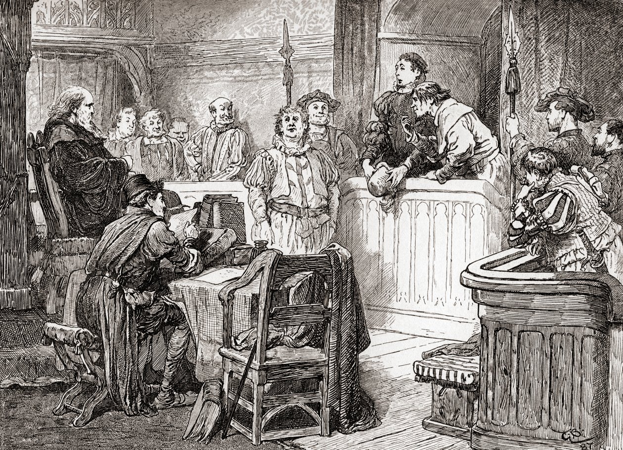 A scene from William Shakespeare
