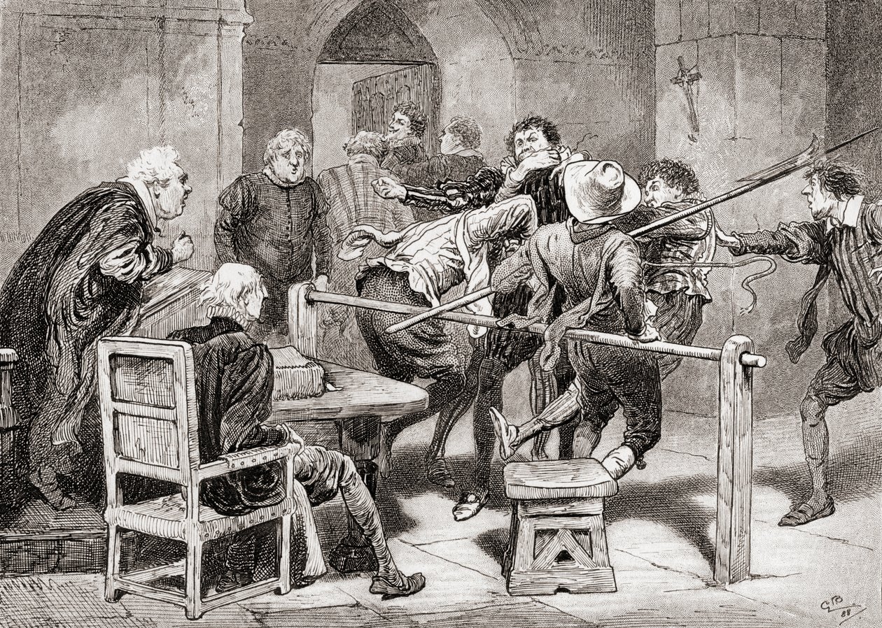 A scene from William Shakespeare