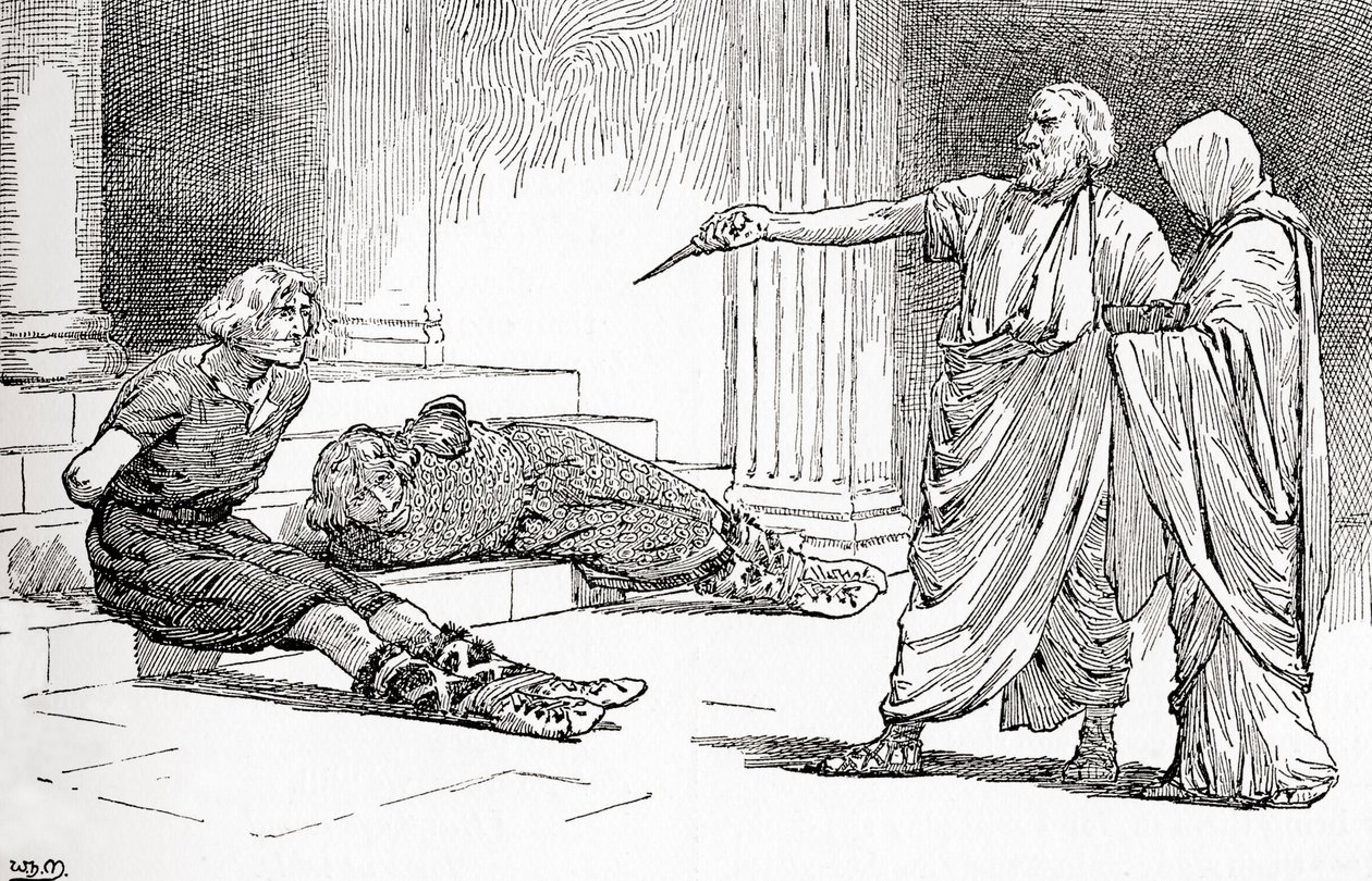 A scene from William Shakespeare