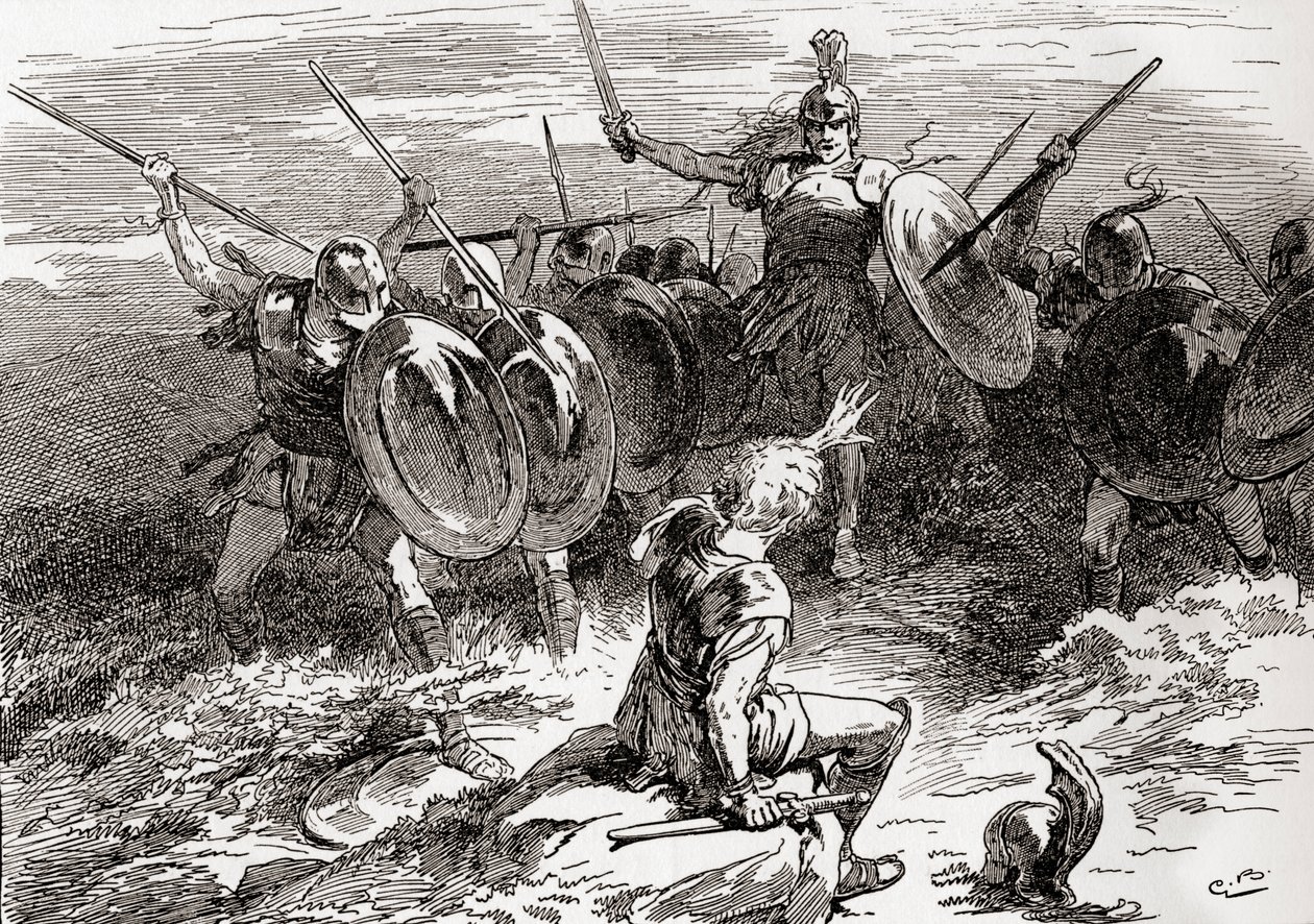 A scene from William Shakespeare