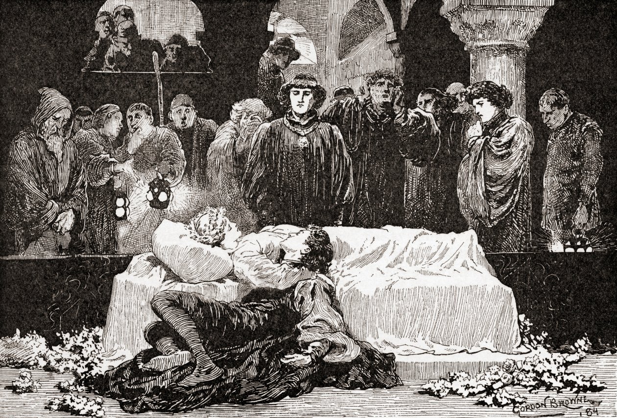 Prince: For never was a story of more woe than this of Juliet and her Romeo, A scene from William Shakespeare