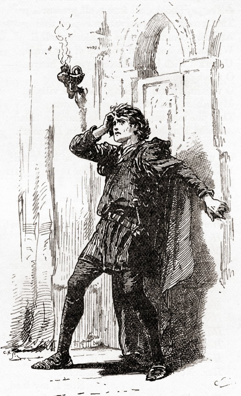 A scene from William Shakespeare