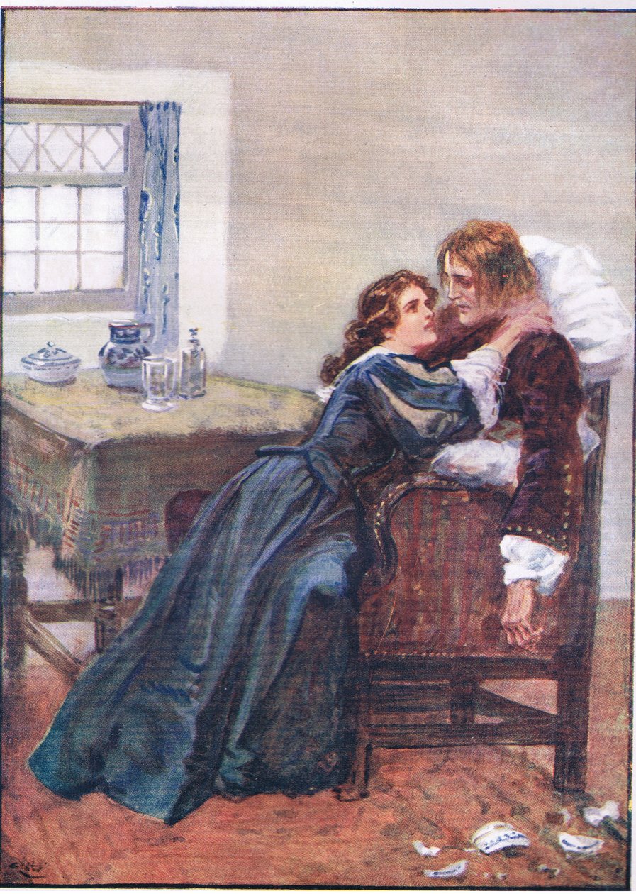 She Managed to Get into My Arms, Although They Could Not Hold Me, from Lorna Doone by Gordon Frederick Browne