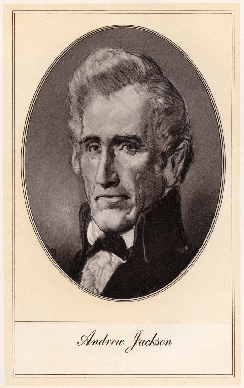 Andrew Jackson, Seventh President of the United States, Early 20th Century by Gordon Ross