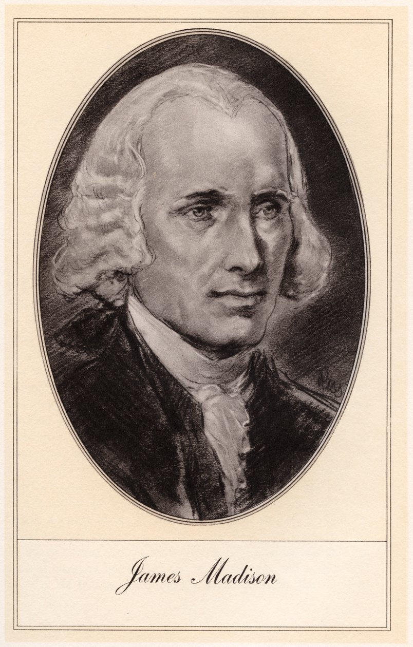 James Madison, fourth President of the United States by Gordon Ross