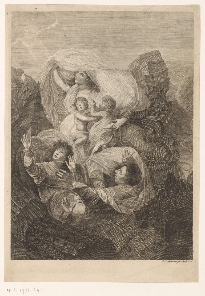 Allegorical Representation of Family by Gottfried Arnold Lehman