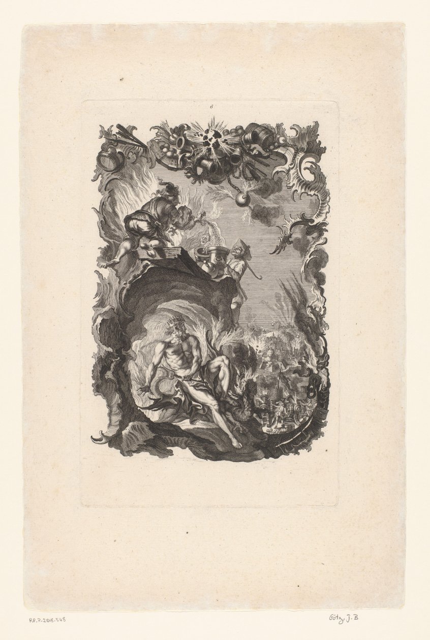 The Horrors of War, Number 6 (Schrecken des Krieges) by Gottfried Bernhard Götz