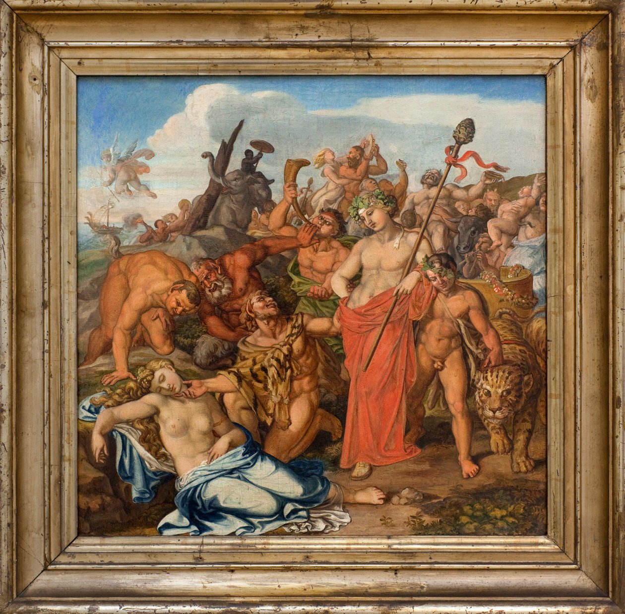 Bacchus and Ariadne by Gottlieb Schick