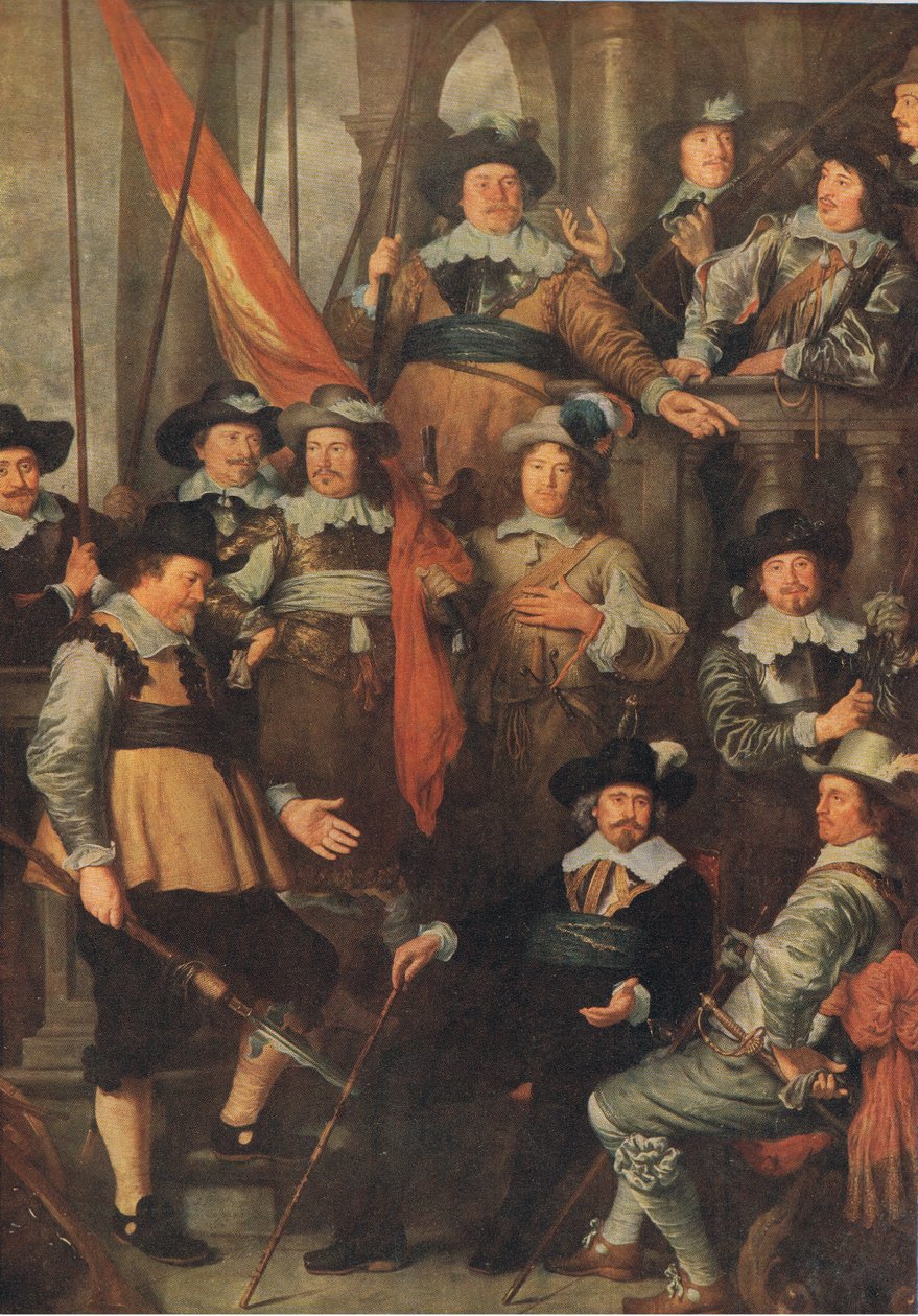 The Company of the Civic Guard of Amsterdam 1645, Bibbys Annual by Govaert Flinck