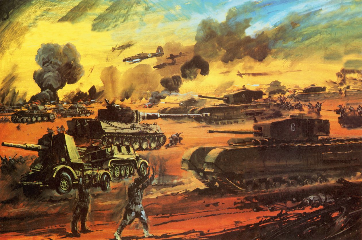 The Battle of El Alamein by Graham Coton