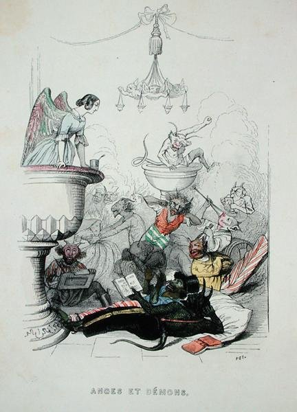 Angels and Demons, illustration from 
