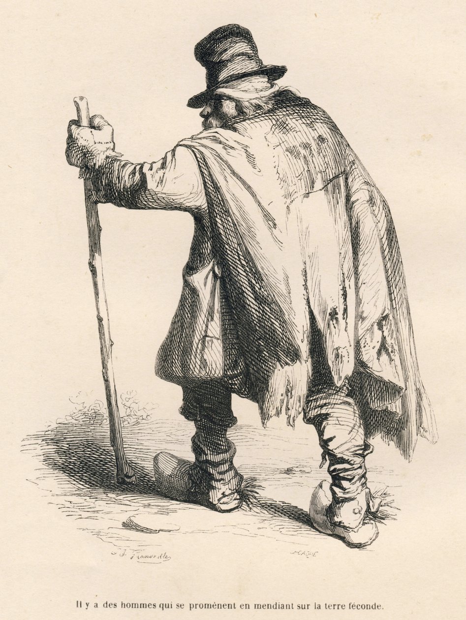 Beggar by Grandville