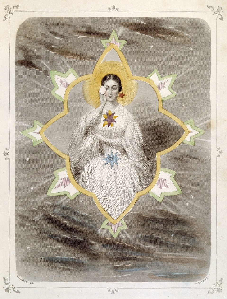 Stars: Woman Representing 