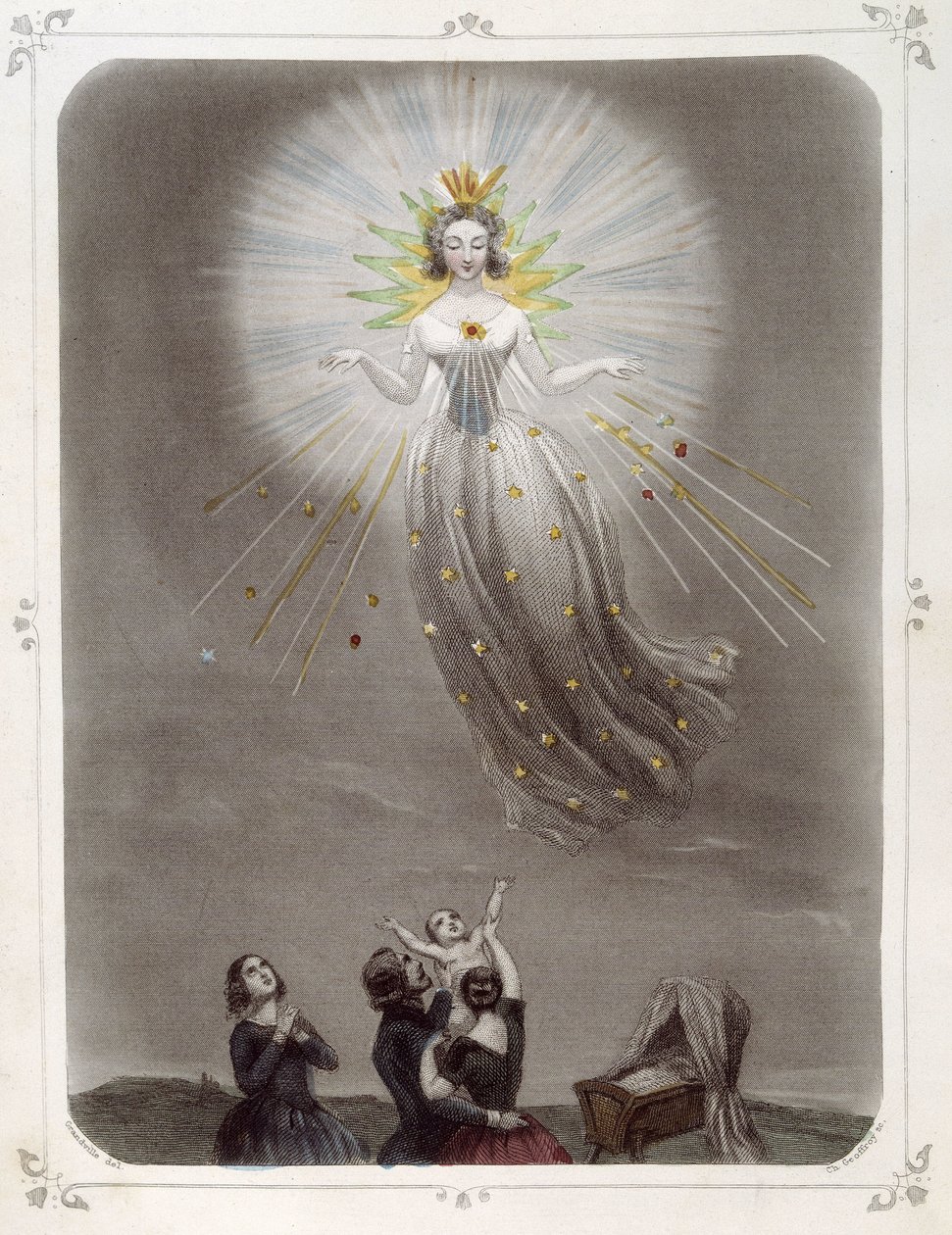 Stars: Woman Representing 