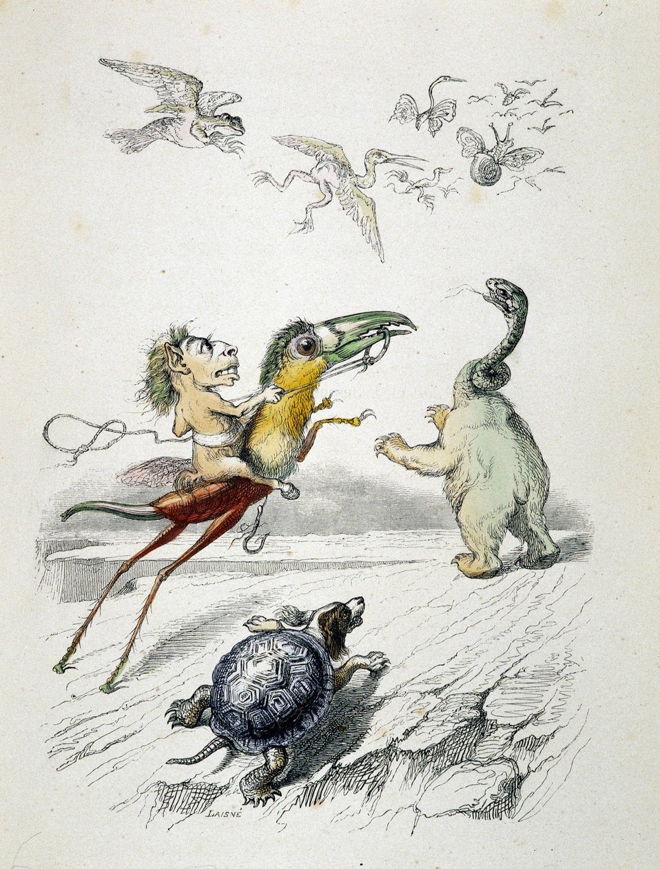 The Chase (Fabulous Animal Race) by Grandville by Grandville