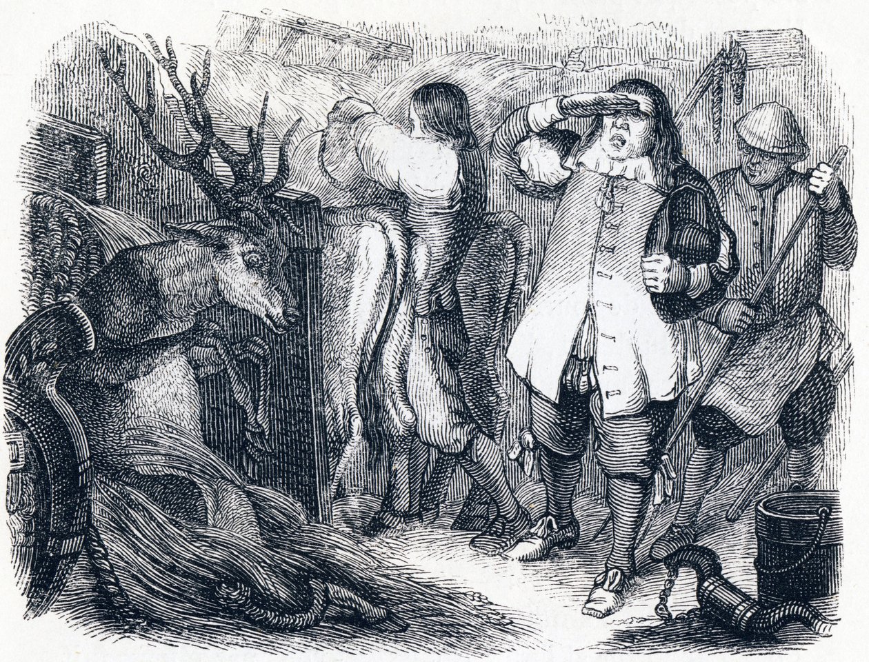 The Eye of the Master - Fables by La Fontaine by Grandville