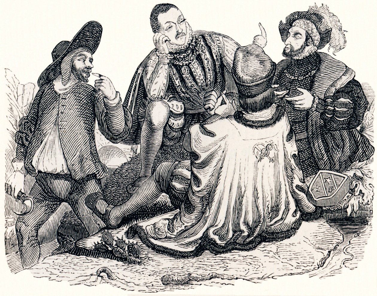 The Merchant, the Gentleman, the Patrician and the King