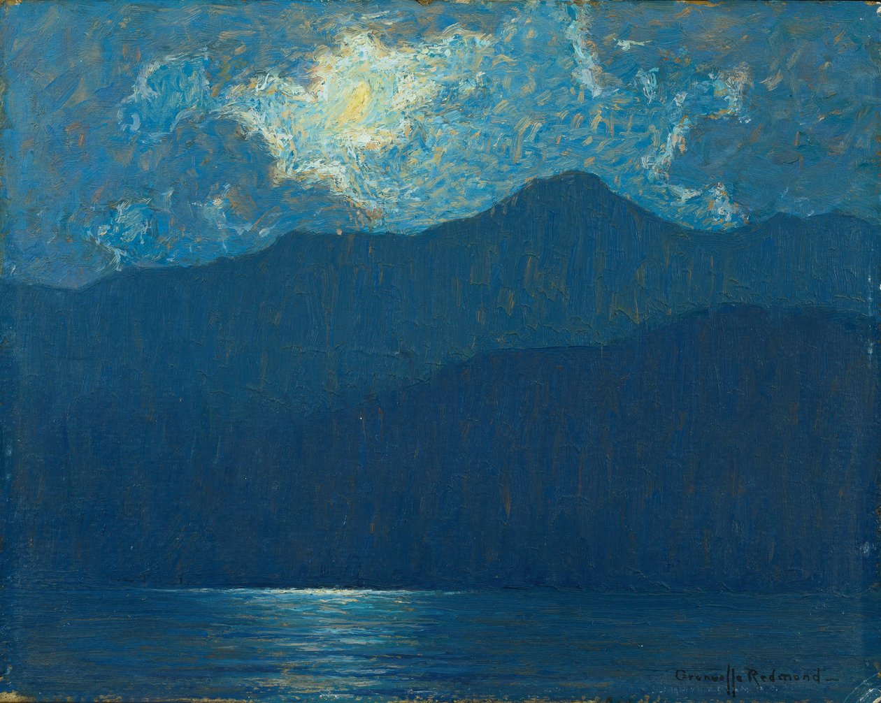 Sunrise Over Cataline Island by Granville Redmond