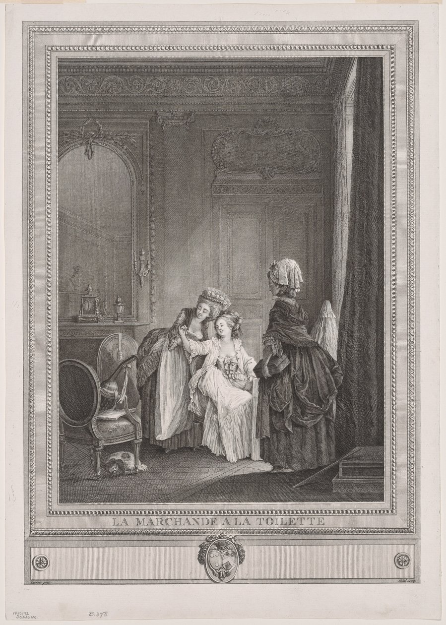 The Tradeswoman in the Dressing Room by Gérard Vidal