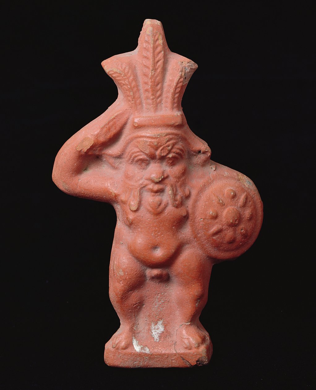 Statuette of the Egyptian Household God Bes by Greco Roman