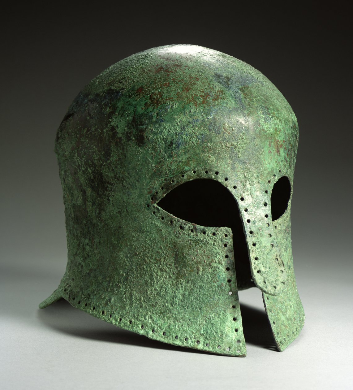 Corinthian Helmet, Late 7th Century BC by Greek