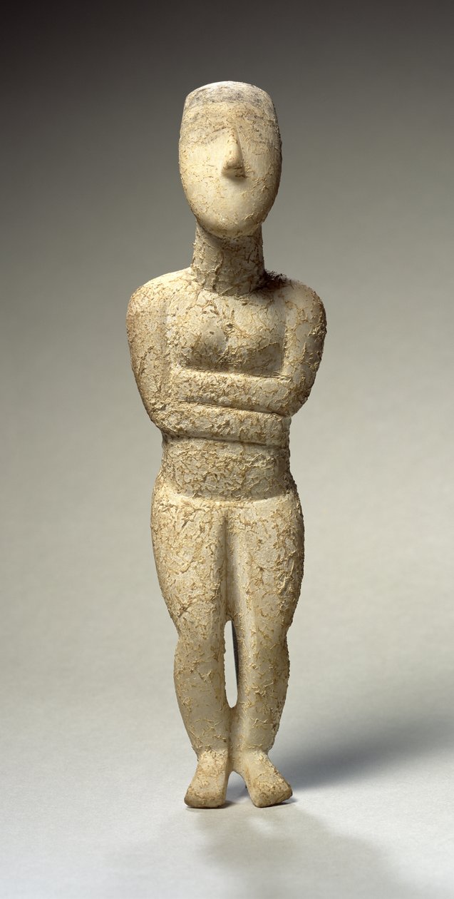 Cycladic Figure, Early Spedos, c.2700 BC by Greek