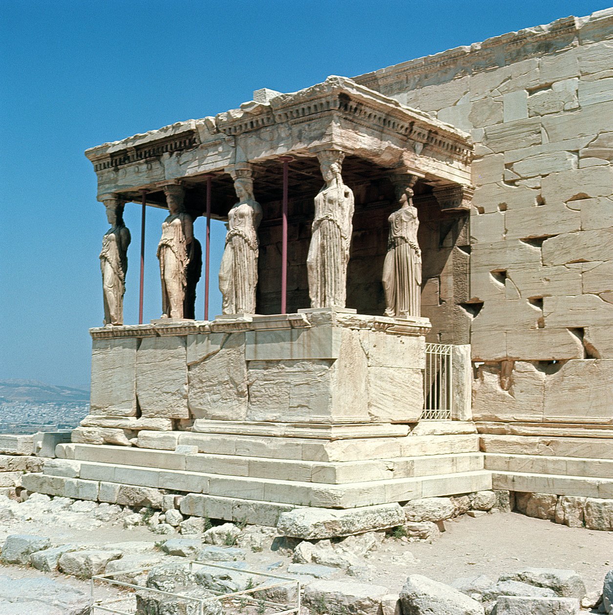 Porch of the Maidens, Erechtheion, c.421-405 BC by Greek