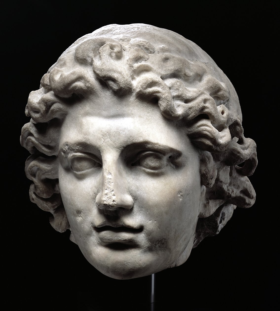 Colossal Head of Alexander the Great by Greek