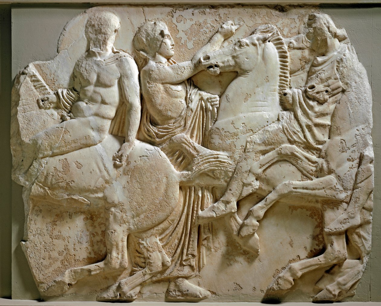 Greek Art: Horsemen Frieze of the Parthenon by Greek