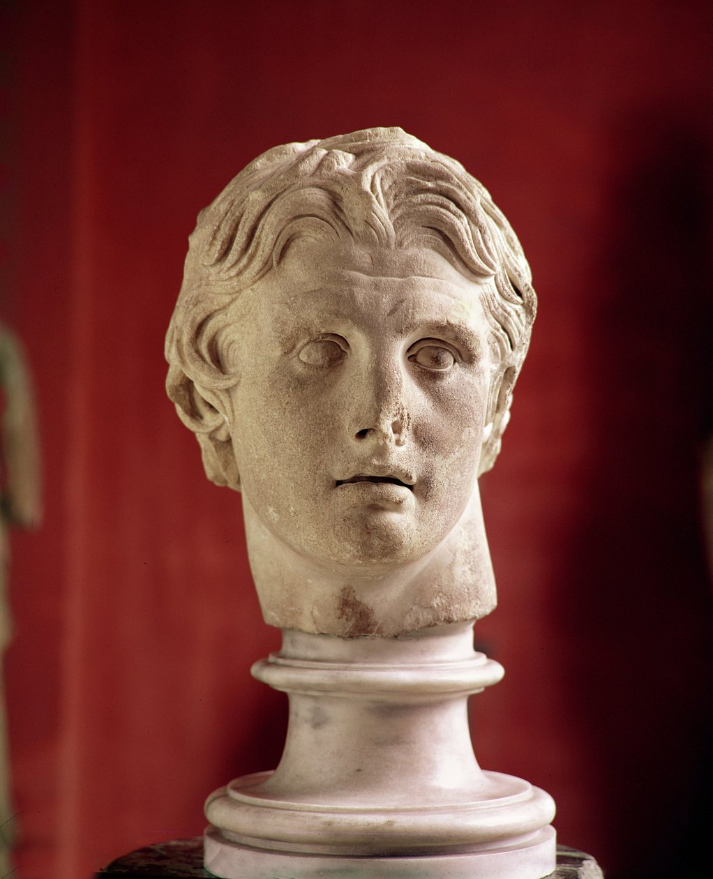 Head of Alexander the Great, found at Pergamon by Greek