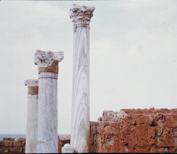 Marble columns (photo) by Greek