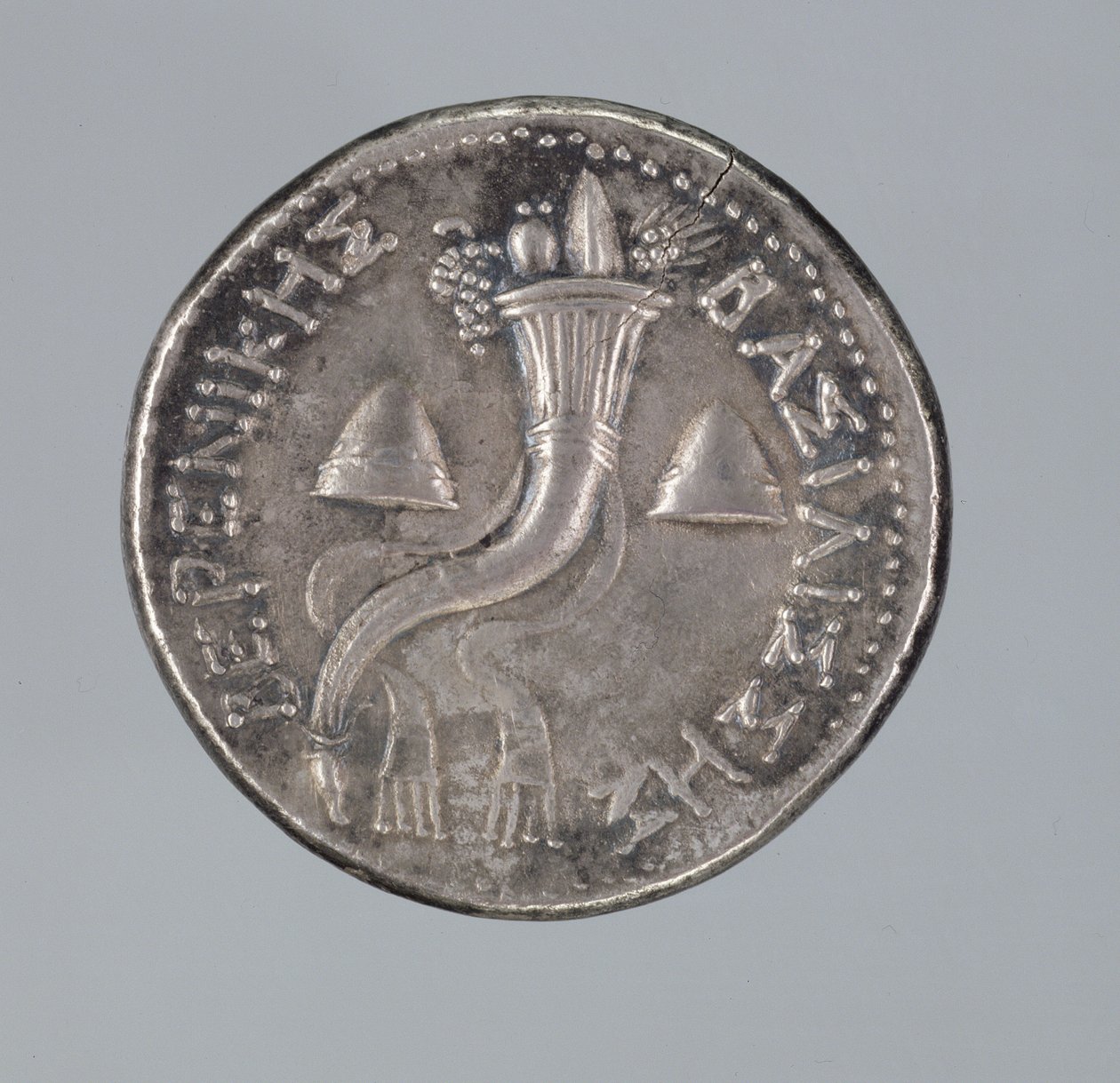 Silver Didrachma of Berenice II by Greek