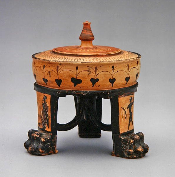 Tripod Exaleiptron, Boeotian School, c.500 BC by Greek