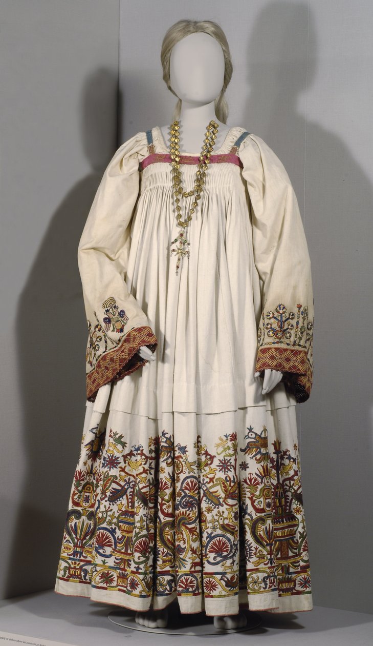 Female Costume from Kriti by Greek School
